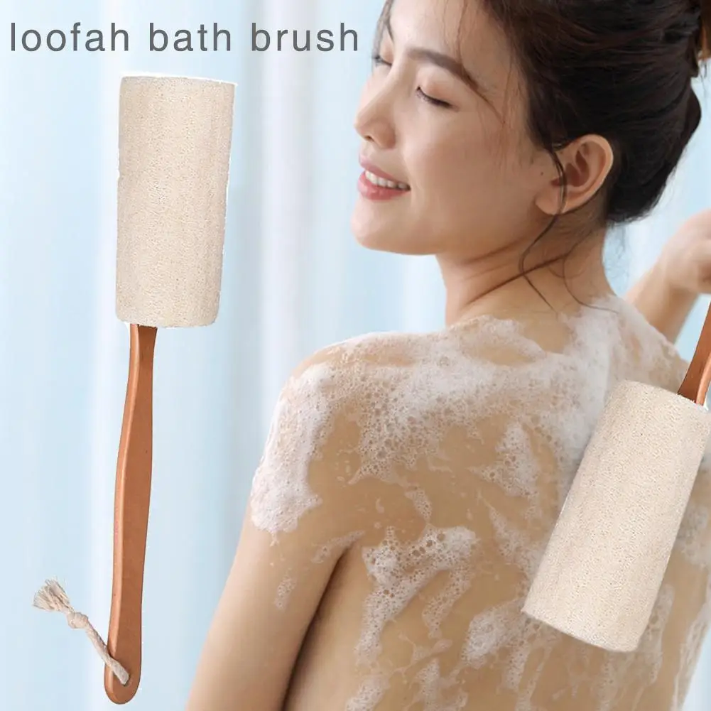 

2Pcs/set Natural Bath Body Shower Sponge Scrubber Natural Loofah Luffa Loofa Bathing Massage Body Sponge Scrubber