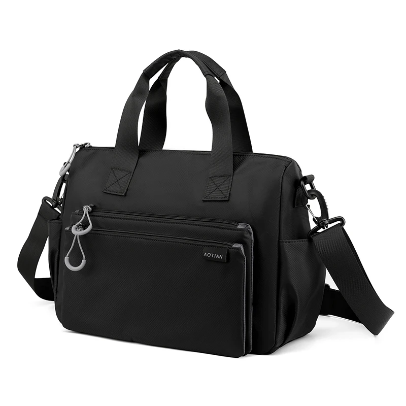 Aotian novo masculino bolsa de ombro alta qualidade meninos crossbody saco homem mensageiro saco de náilon masculino negócios bolsas, grande e