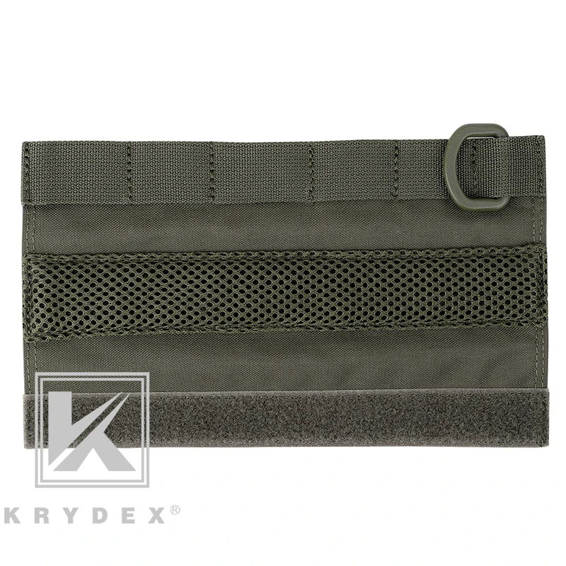 KRYDEX supporto per cuffie modulare coperchio di protezione Ranger verde tattico fascia per cuffie supporto per cuffie custodia MOLLE per kasmsa