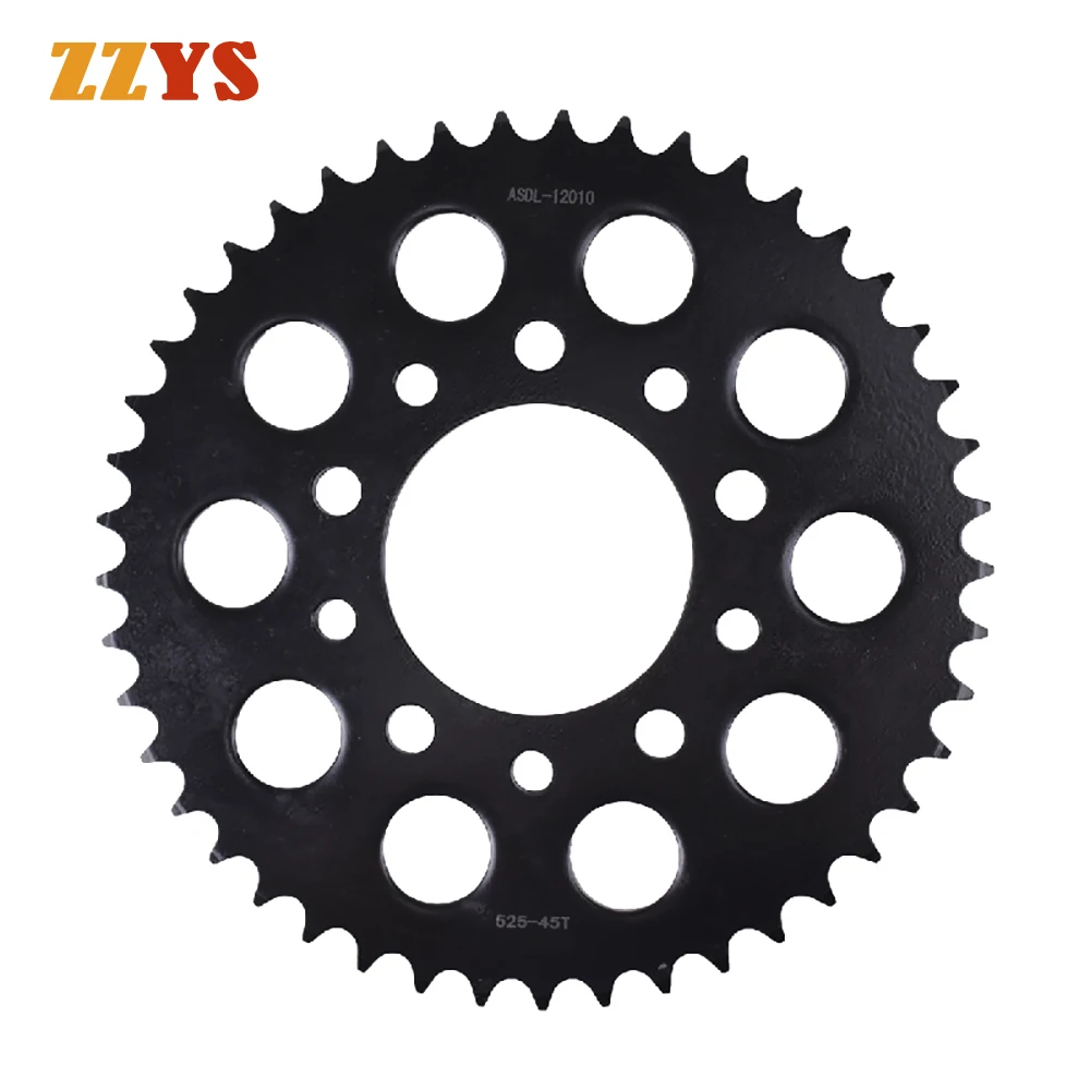 525 45T 45 Tooth Motorcycle Rear Sprocket Gear Wheel For Honda CB400 CB400F Super Four NC31 NV400 NV400C Steed NC26 CB NV 400