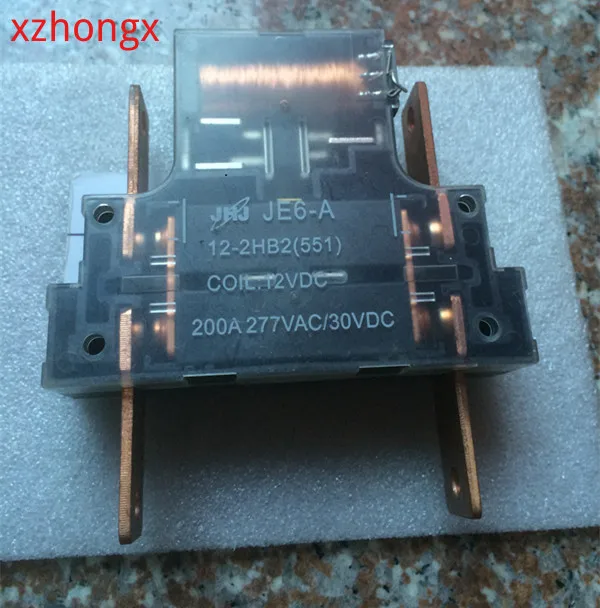 

Je6-a 12-2hb2 [555] 12VDC 200A 277VAC / 30VDC genuine relay