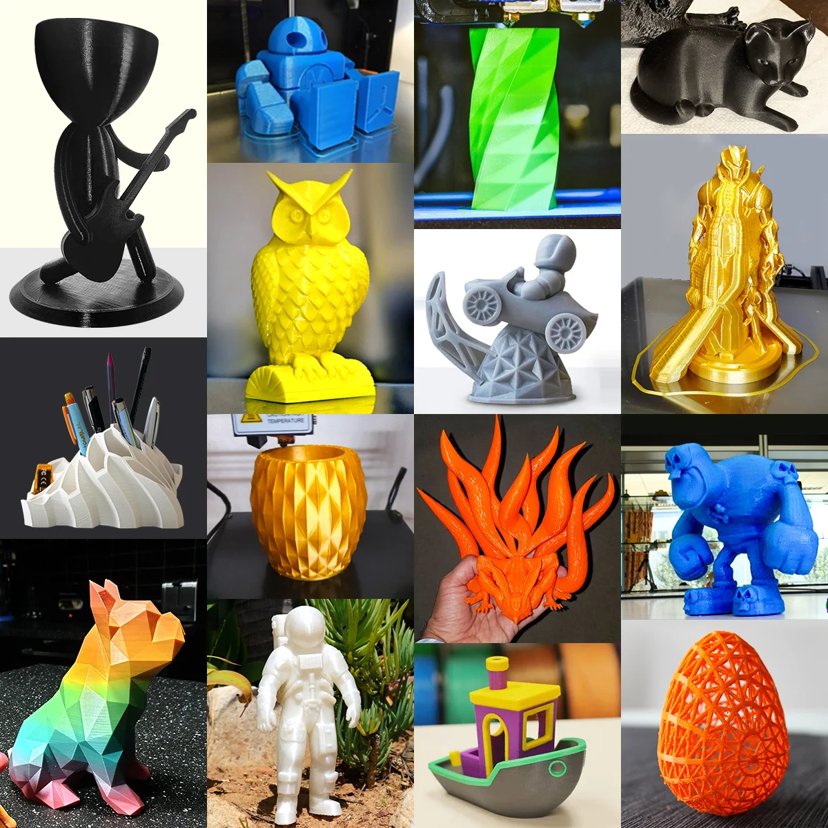 JAYO 3D-Drucker-Filament PLA Plus/PLA Matt PETG/Silk/PLA/ABS 5 Rollen 1,75 mm Umweltfreundliches Material für 3D-Stifte & Drucker DIY-Geschenk – Detail 13