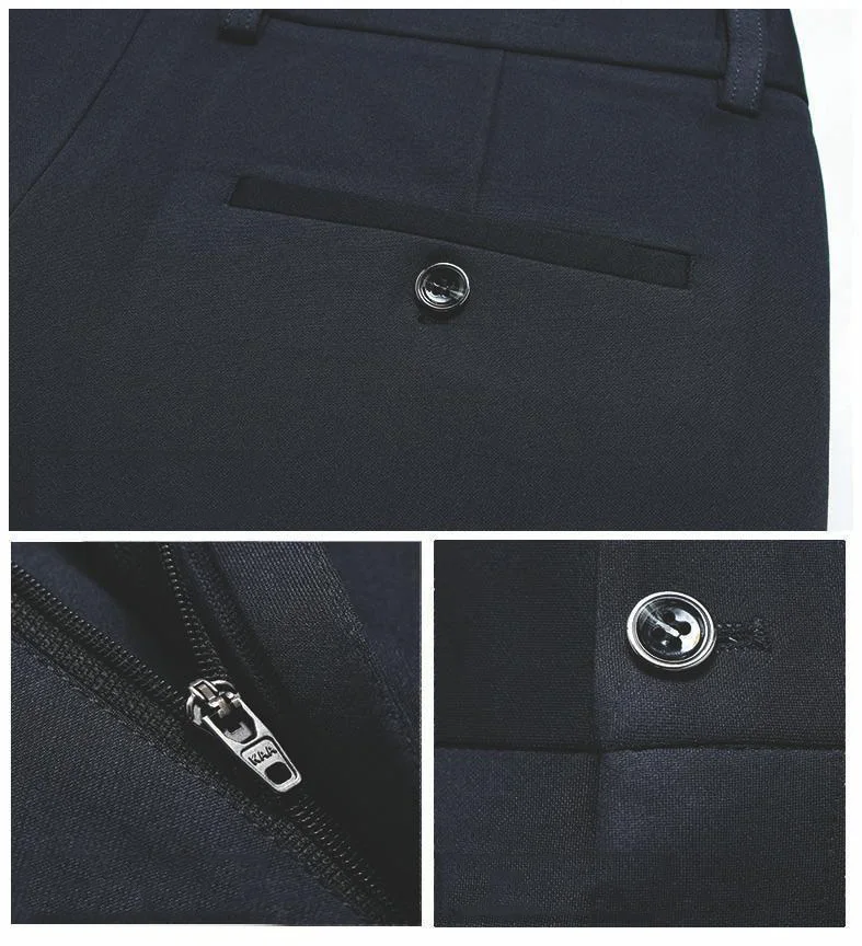 Fashion Men's Plus Size Fit Business Casual Pants Big Tall Classic Dress Pants Elasticity Casual Straight Leg Daily Trousers 11 Hc7bd5536571646fc80c742a8cdcef157l