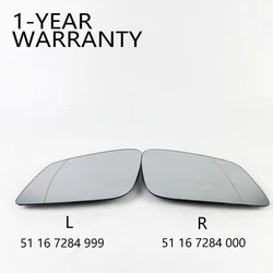 Left Hand Heated Mirror Glass 51167284999 51167284000 for BMW 1&3 Series X1 2012-2019