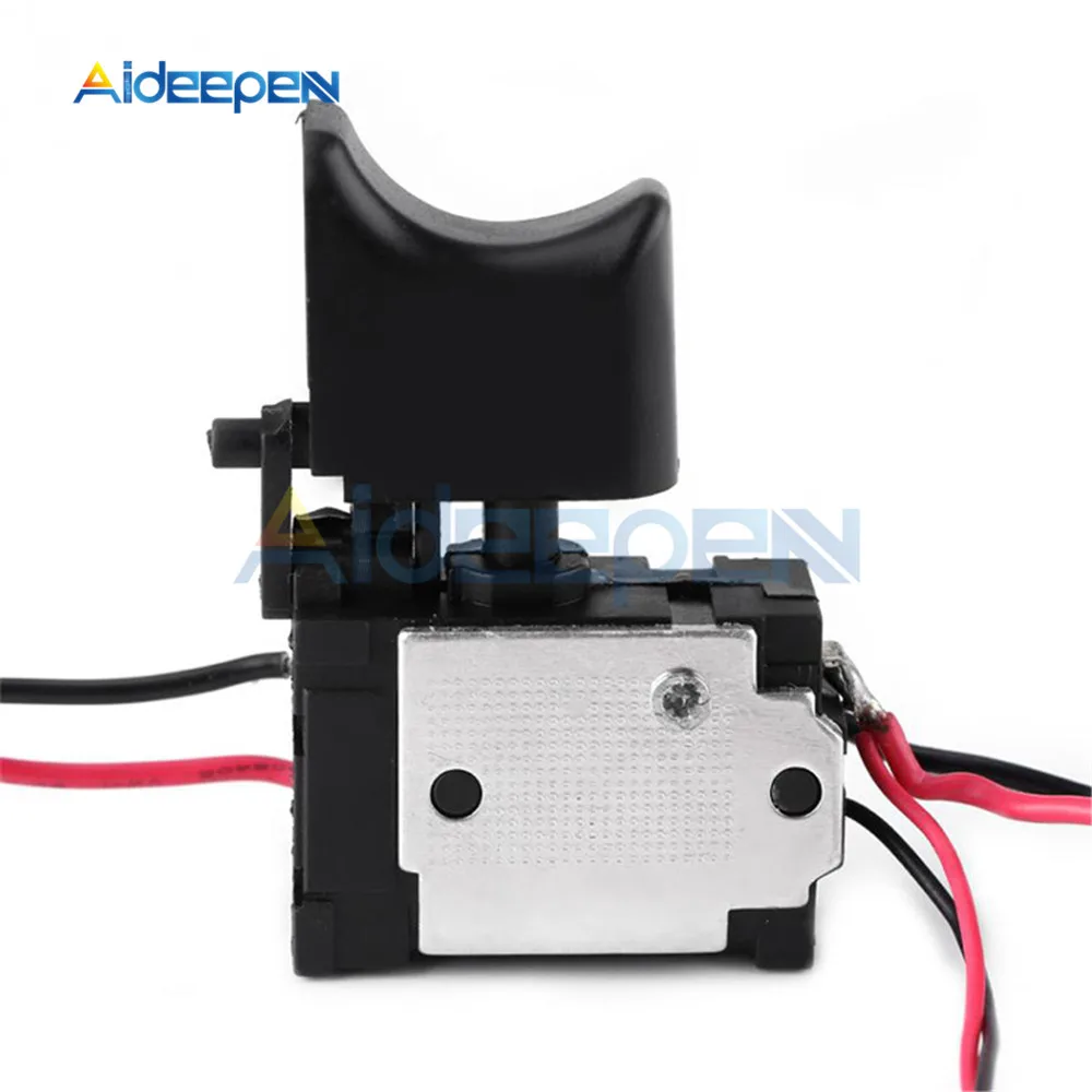 7.2V - 24V Drill Speed Controller Drill Switch Lithium Battery Cordless Drill Speed Control Trigger Switch With Small Light