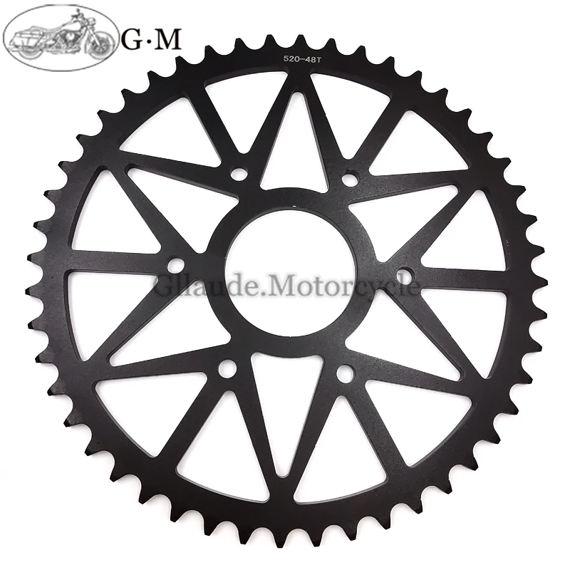 48T-520 Motorcycle Rear Chian Sprocket For KTM 125 Duke 14-21 200 Duke 2015-2020 390 Duke 2013-2022 125 200 390 RC 2014-2020