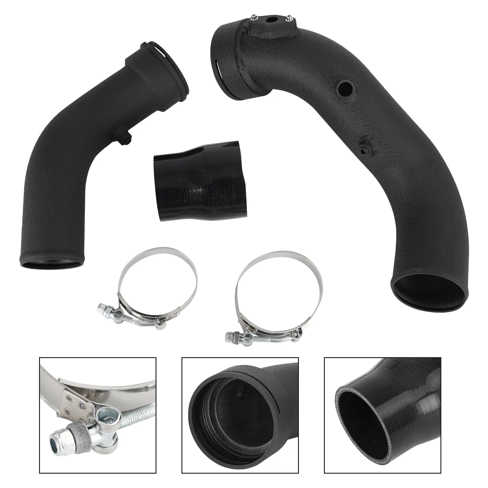 Areyourshop Pipa Intake Charge untuk BMW M2 M235i 335i 435i N55 F20 F30 RWD 2012 2013 2014 2015 2016 Suku Cadang Mobil