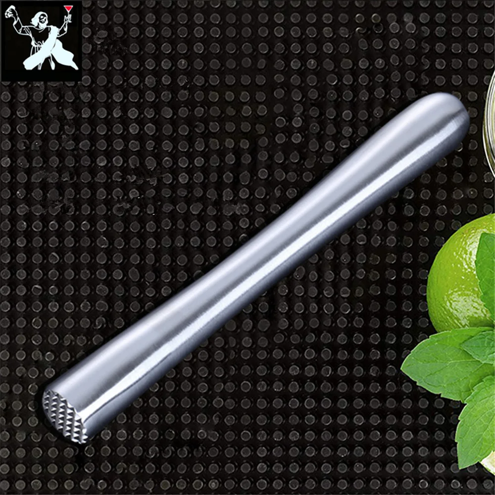 

22.5cm Bar Cocktail Muddler Mojito Hedgehog Head Stainless Steel Bar Mixer Cocktail DIY Drink Bar Kitchen Tool Bar Accessory
