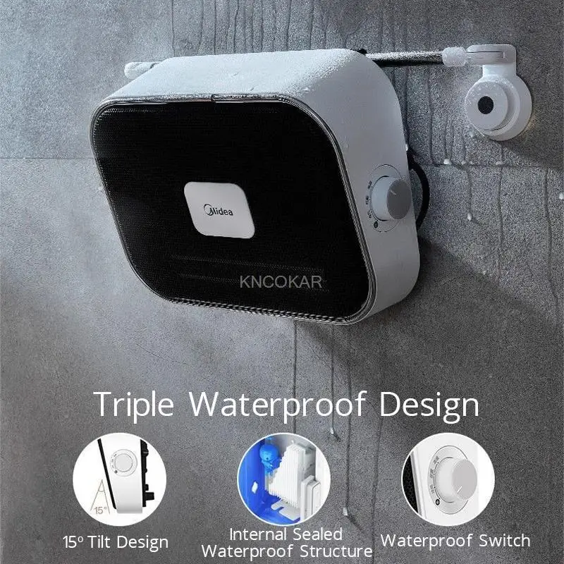 ติดผนังไฟฟ้า Mini พัดลมเครื่องทำความร้อนในครัวเรือนห้องน้ำแบบพกพา Handy เครื่องทำความร้อนเตาหม้อน้ำอุ่นเครื่องอุ่นสำหรับฤดูหนาว