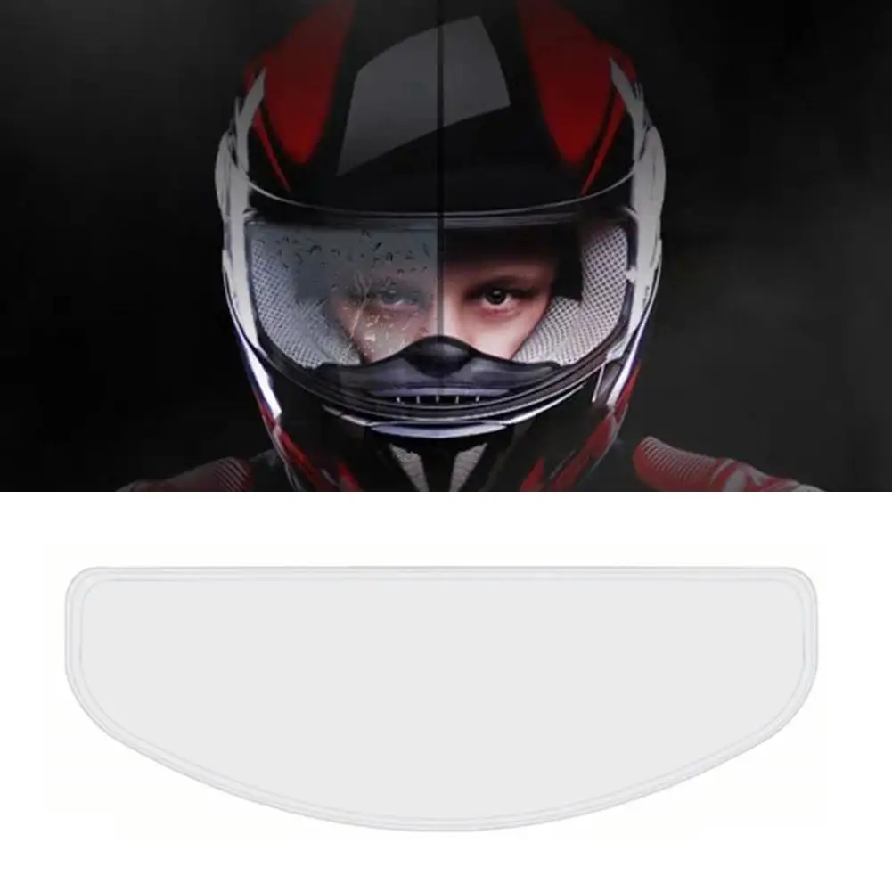 

2020 New Anti-fog Patch Visor Lens For Motorcycle Full Open Face Helmet Lens Anti-fog Film Motorcross Moto Lens Antifog Film