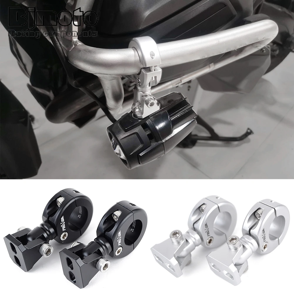 Motorcycle Spot Light Bracket Fit Most of Motorbike with 20-32mm OD Cross Bar For BMW Honda Kawasaki Yamaha SUZUKI Triumph