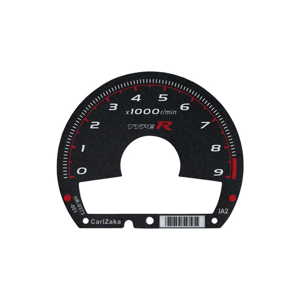 Gauge Face for Honda Civic FA5 FG2 FA1 FD1 MUGEN Style 8000rpm