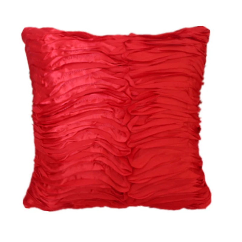 

Free Shipping Polyester Crease Pleated Striped Cushion Cover Pillow Case No Core HT-PSCC-04