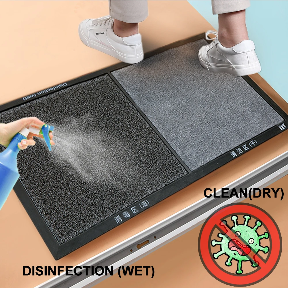 

Disinfection Carpet Non-slip Disinfecting Mat Sanitizing Floor Mat Entrance Door Mat Entry Rug Shoe Mat for Outdoor Home Hotel