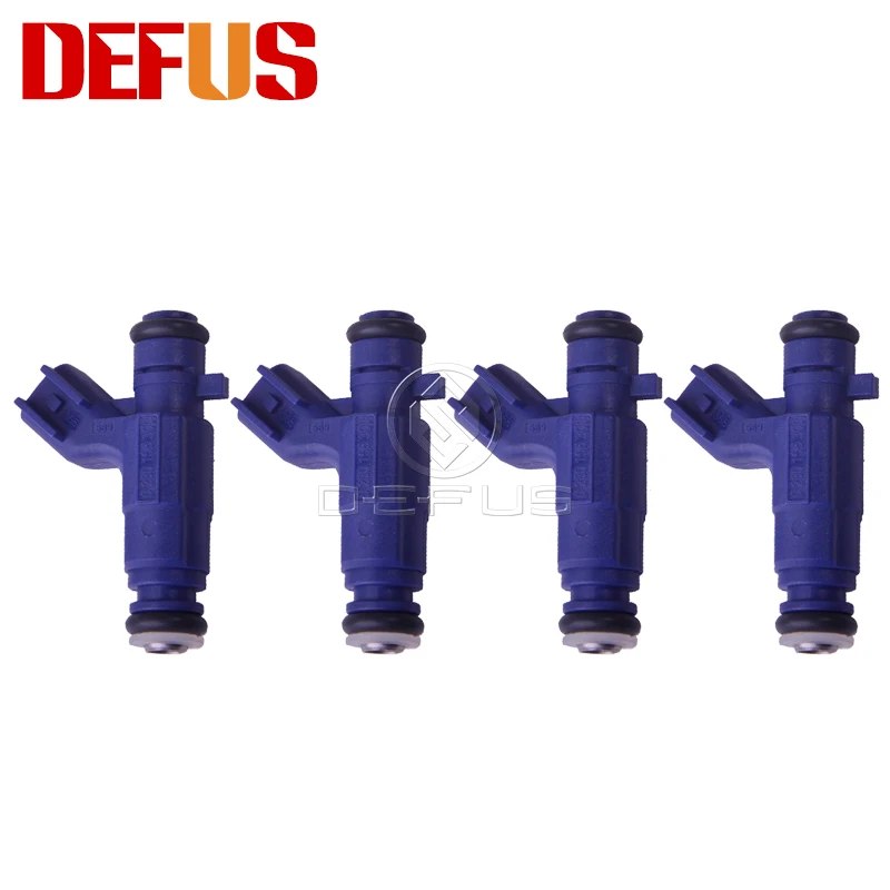 DEFUS 4PCS OEM 0280156300 Fuel Injector Nozzle  New For Cadillac CTS SRX 3.6L 08-09 Nozzles High Quality Car Gasoline