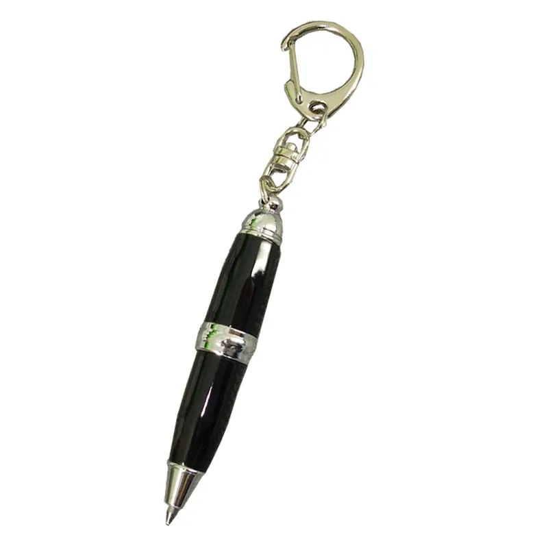 

2pcsPocket Ballpoint Pen with Keyring for School Students Ornament Gift Funny Writing Cute Toy Pen Cool Design Korean Stationery