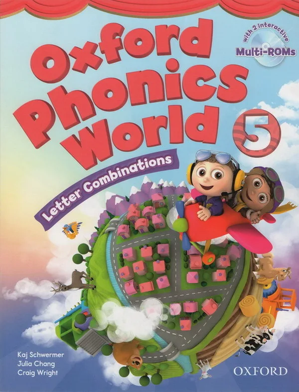 5 Books Oxford Phonics World Original English Reading Children's