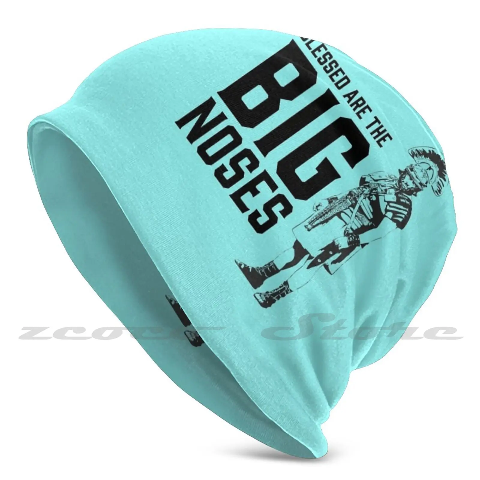 Blessed Are The Big Noses Knit Hat Hedging Cap Soft Elasticity Outdoor Sports Leisure Roman Caesar Student Geek History Roman