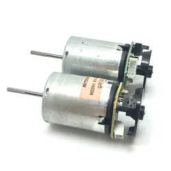 MITSUMI Micro 370 motore RK-370SD-5028 DC 12V 18V 24V Volt 6400RPM velocità Encoder di misurazione albero lungo in rilievo giocattolo dell'albero