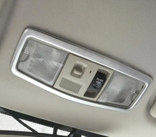 

ABS Plastic accessories For Mitsubishi Outlander 2015 2016 2017 Car front reading Lampshade read light panel frame cover Trim