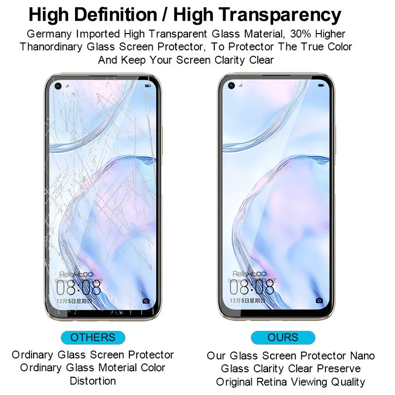 2 in 1 camera lens protective Glass For huawei nova 7i tempered Glass on hauwei 7 i i7 nova7i safety screen protector cover Film