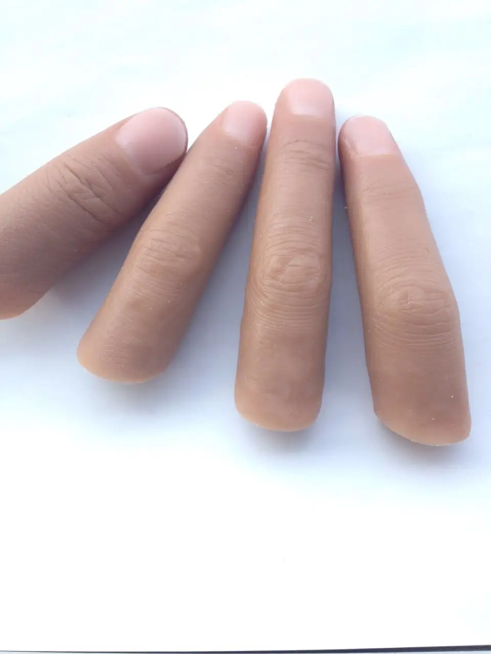 Premium Silicone Finger Prosthesis - Lifelike Hand Implants for Amputees - Customizable, Simulated Finger Design, False Finger