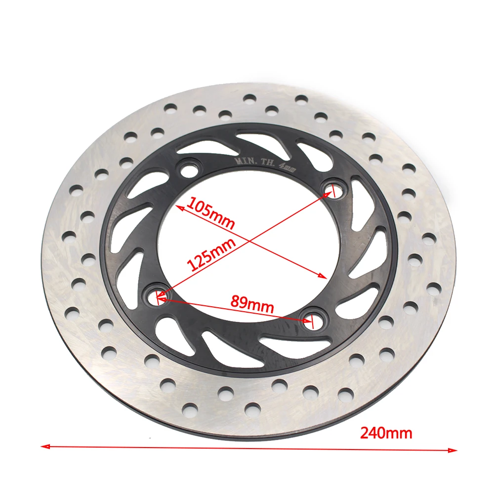 Motorcycle Rear Brake Disc Rotor For Honda CB-1 CB400F NSS250 CB400 VTEC CB400SF Superfour NC31 CB500 CB900F CB919C Hornet 900