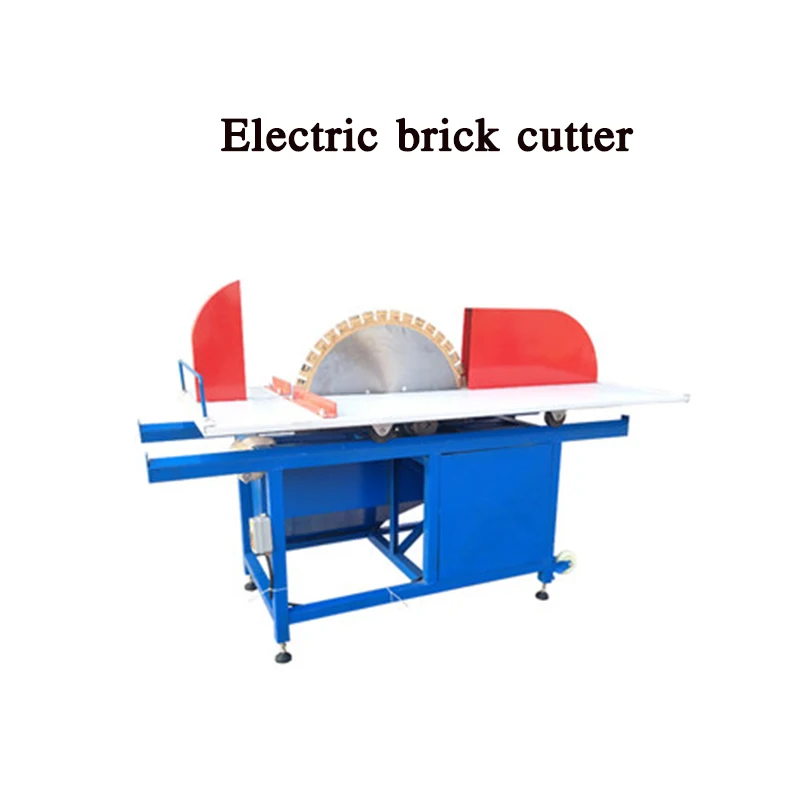 Electric Brick Cutting Machine 380V Light Brick Stone Cutting Machine Desktop Aerated Foam Aerated Block Brick Cutting Machine