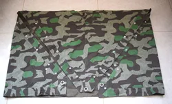 Cosplay  German Camouflage Splinter tent cloth Poncho Mlitary Reenactments　
