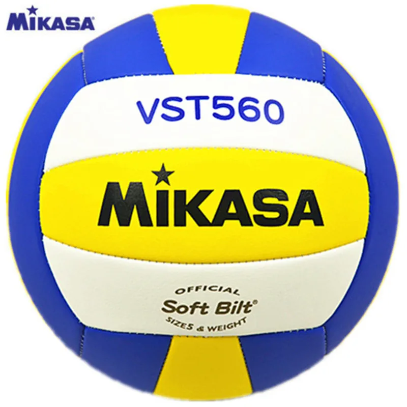 Original Japan MIKASA Volleyball VST560 Size 5 PU Fabric Professional Competition Student Training PU Soft Touch Volleyball