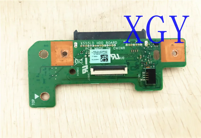 Original FOR ASUS x555ld HDD Small Board USB Audio Interface IO Board Hard Disk Rack 100% Test Ok