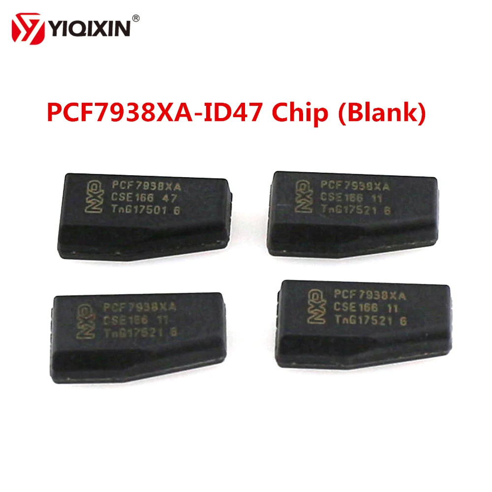 YIQIXIN 10Pcs/lot High Quality 100% Original PCF7938XA-ID47 Chip Blank Remote Car Key Chips Transponder Chip G ID 7938XA-ID47