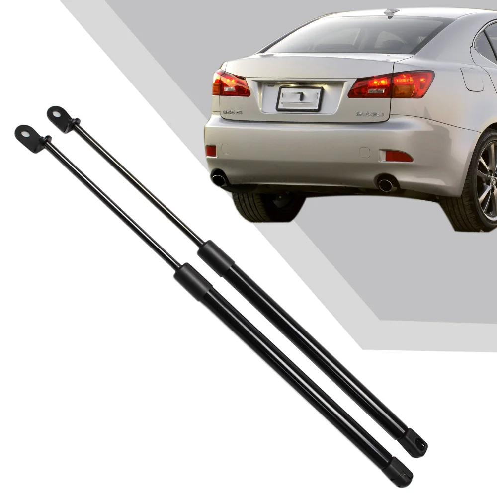 Rear Tailgate Trunk Boot Dampers for Lexus IS 2nd (XE20) IS F IS250 IS300 IS350 2005-2015 Gas Struts Lift Support Spring 555mm