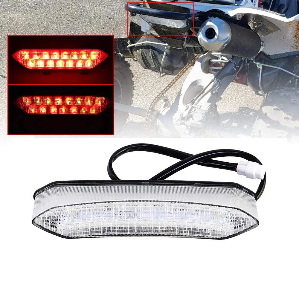 Motorcycle LED Rear Lamp Brake Taillight Tail Light for Yamaha Raptor 700R 700 R YFZ450R YFZ450X YFZ 450R 450X 450 R X