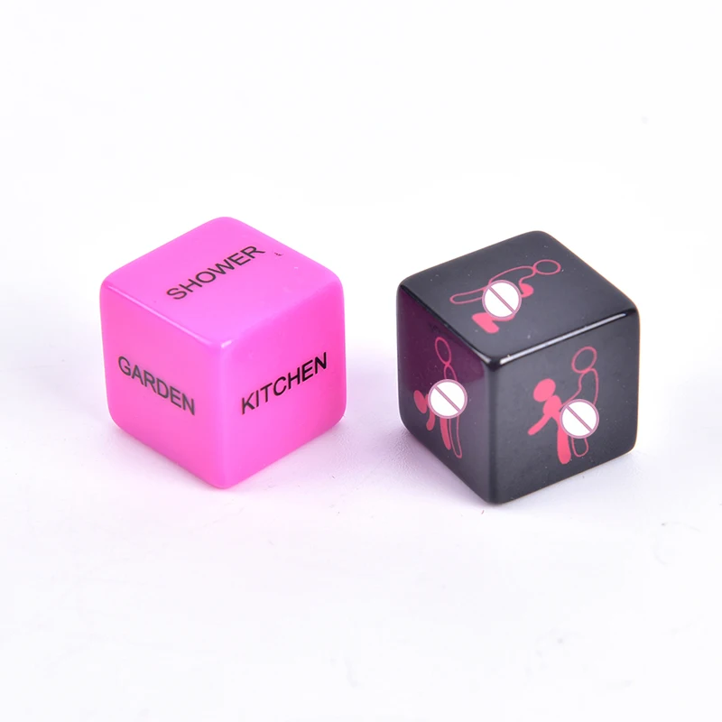 2 Pcs Sex Dice Position Fun Adult Sexy Posture Couple Lovers Humour Game Toy Adult Erotic Love Sex Dice Novelty Party Gift