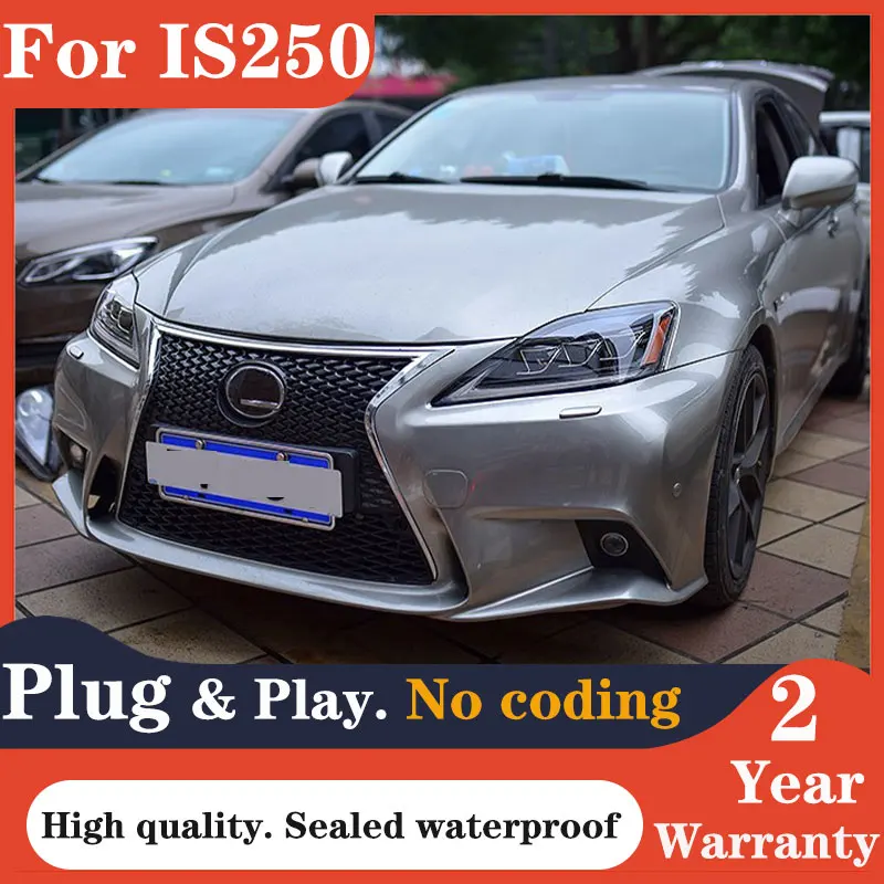 

Car Styling Head Lamp for Lexus IS250 Headlights 2006-2012 IS300 LED Headlight DRL Signal Lamp Hid Bi Xenon Auto Car Accessories