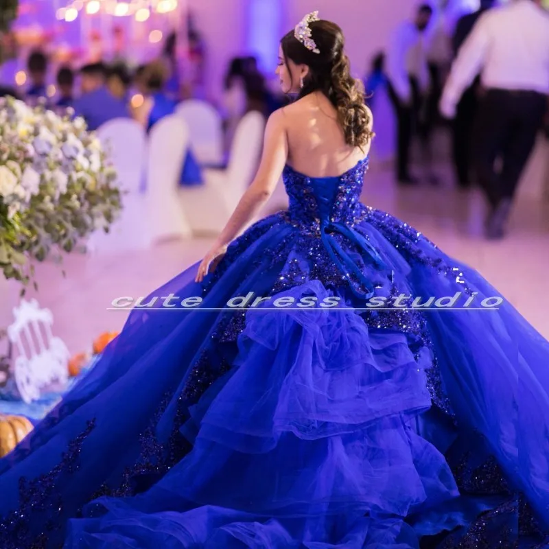 فساتين vestidos de 15 años باللون الوردي الفاتح مع أكمام قابلة للانفصال مزينة بالترتر للفتيات المكسيكي الحلو 16 فستان