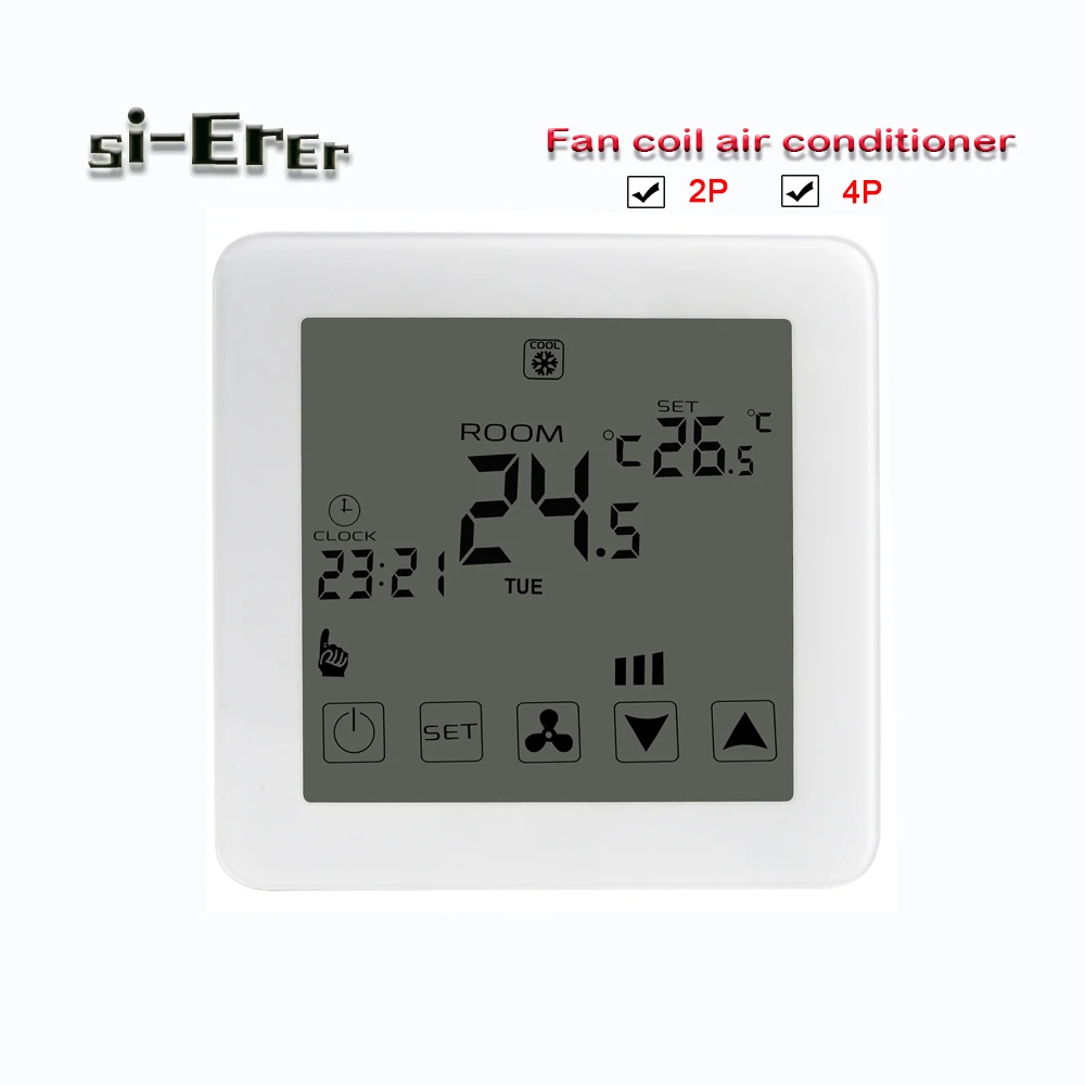 2P 4P Airconditioning Verwarming En Koeling Controller Met Programmeerbare