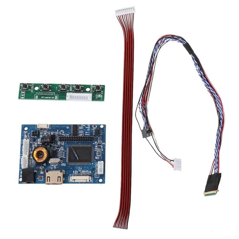 1Set Lvds Controller Board Driver 40 Pin Lvds Cable Kit for Raspberry PI 3 LP156WH2 TLA1 TLE1 1366x768 7-42