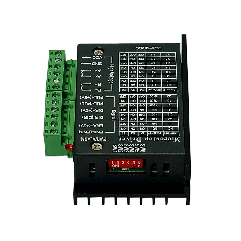 TB6600 Stepper Motor Driver Nema 23 Nema 34 42/57/86 Nema17 32 Segments 4.0A 42VDC CNC Engraving Machine Wood Router Mini Lathe