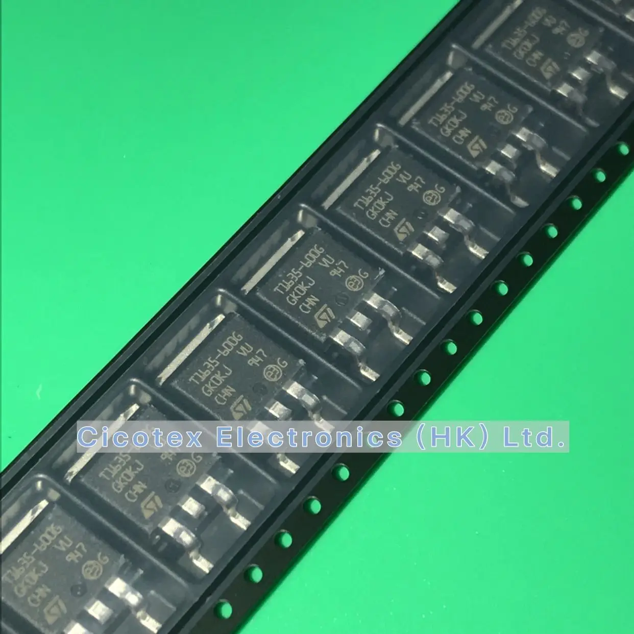 

5 шт./лот T1635-600G-TR TRIAC 16A 35MA 600V SOT252 TRIAC ALTERNISTOR 600V 16A D2PAK T1635600G T1635 600 г