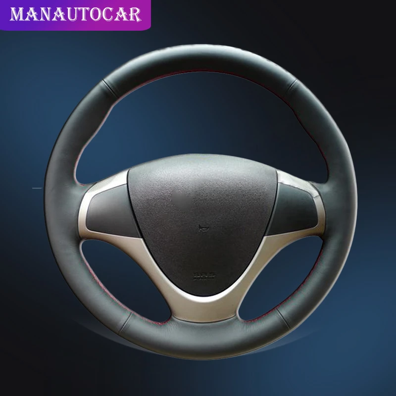 

Car Braid On The Steering Wheel Cover for Hyundai i30 2009 2010 2011 Elantra Touring 2010 2011 2012 Auto Wheel Cover Car-styling