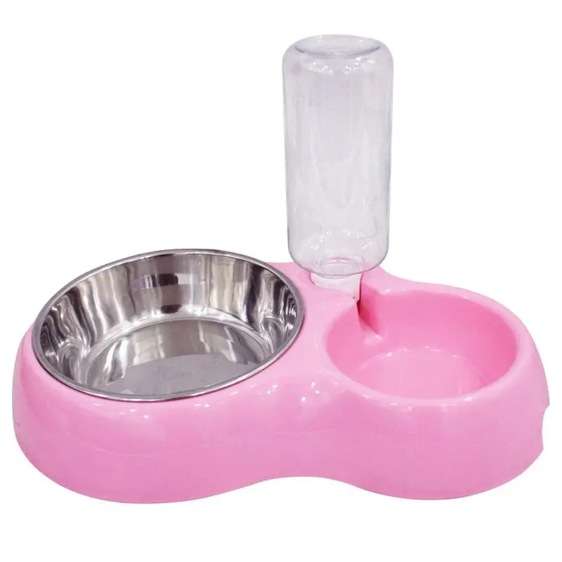 

L 5-20kg Pets Supplies Double Bowls Automatic Drinking Water Bottle Automatic Pet Feeder Water Fountain for Cats Dogs