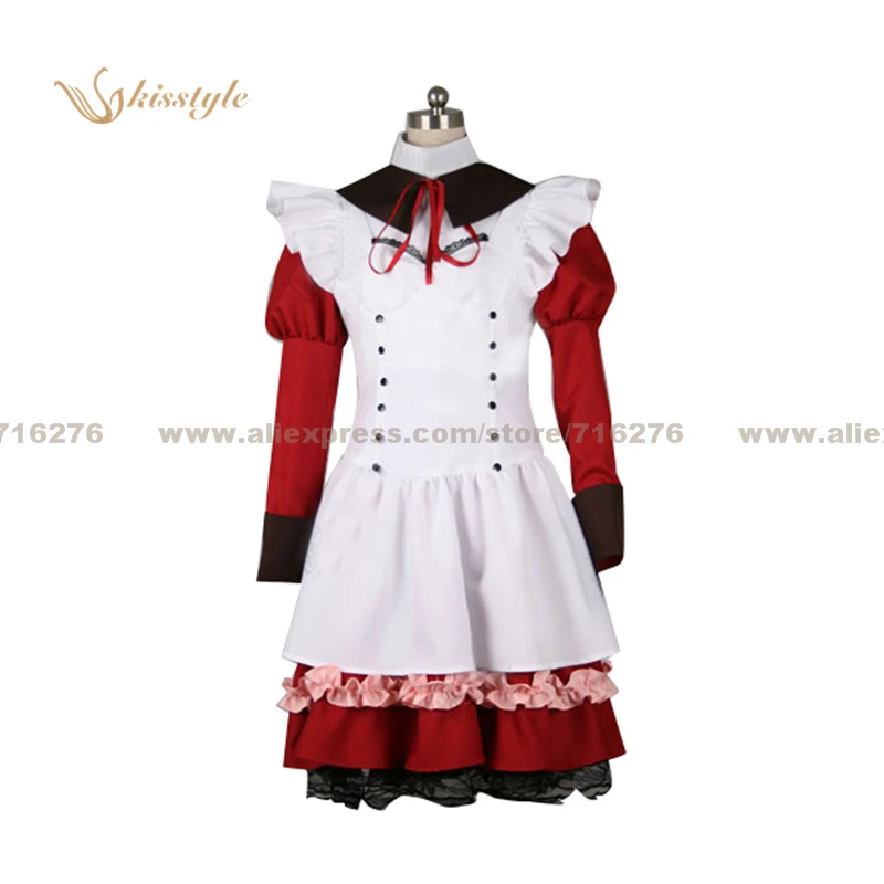 Kisstyle Fashion Mashiroiro Symphony Angelina Nanatsu Sewell Uniform COS Clothing Cosplay Costume,Customized Accepted