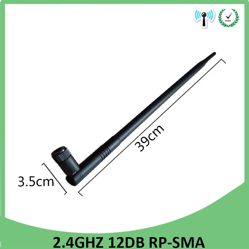 EOTH 2.4GHz Antenna 1P 2P 4P 12-14 dBi  antena RP-SMA Connector WiFi 2.4G pbx High Gain Wireless Networking Aerial Router Indoor