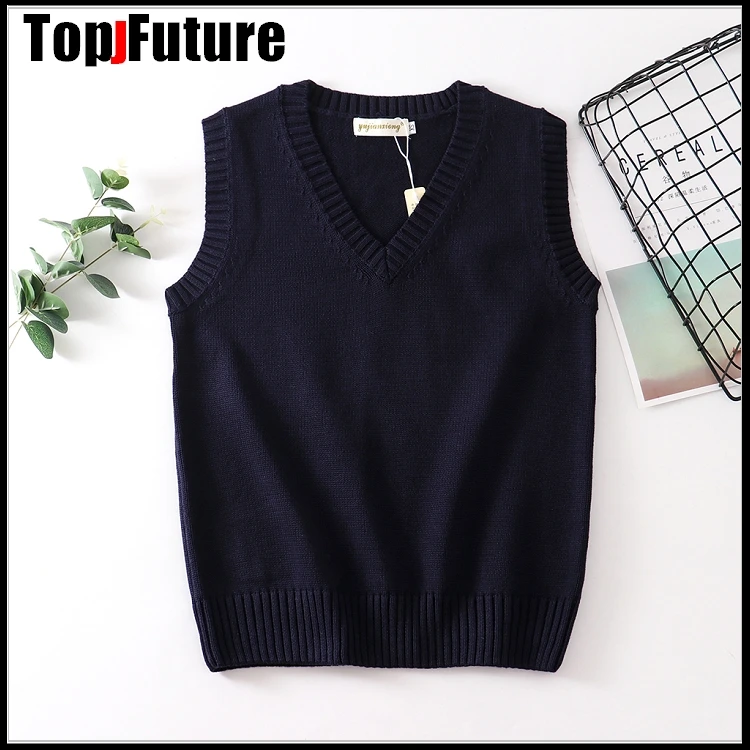 12 farben Japanischen akademischen stil JK einheitliche schuluniform mädchen Pullover weste pullover gestrickte liebe live cosplay kostüm