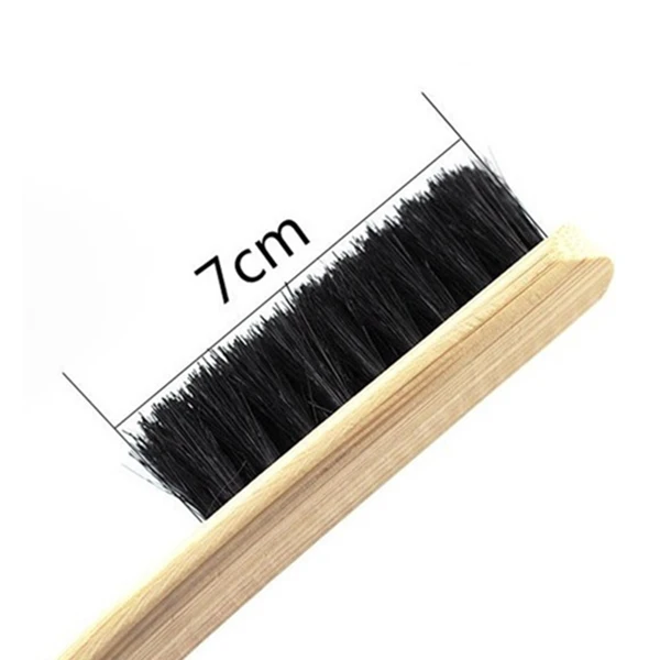 Auto Engine Cleaning Brush Car Rim Wheel Tire Cleaning Multi-function Bamboo Handle Mane Brushes Car Wash Cleaning