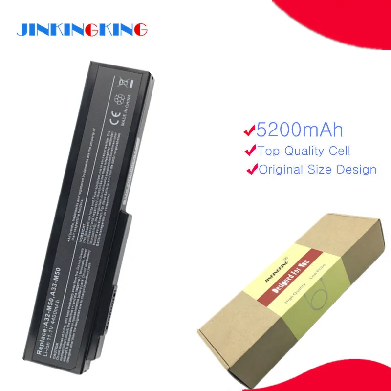 4400mAh Battery for ASUS A32-M50 A33-M50 M50 N53S N53SV N53T N61 N53TA N61J N61D N61VG N43 N61JQ M50S n32-n61 N53J