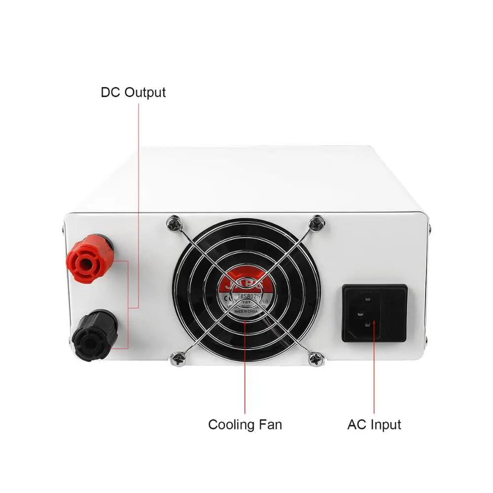 Imagem -05 - Regulador de Tensão Atual Ajustável 30v 30a 60v 10a 20a 60a do Laboratório da Fonte de Alimentação da C.c. do Interruptor Profissional de Nice-power