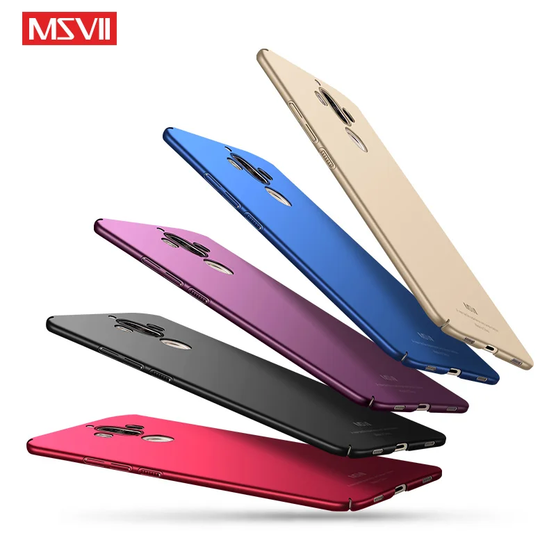 Mate 9 Case Cover Msvii Ultra Thin Frosted Coque For Huawei Mate9 Pro Case Hard PC Cover For Huawei Mate 9 Pro Phone Cases